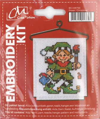 BK438799 Borduurpakket Kerst  elf