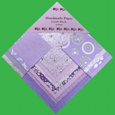 Handmade Paper Lilac