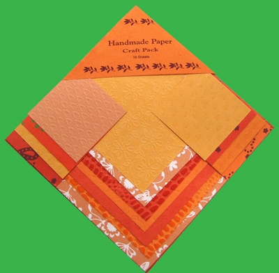 Handmade Paper Orange