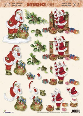 SL457 Studio Light Kerstman