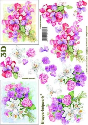 4169448 LeSuh 3D Flowers