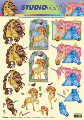 SL857 Studio Light paarden