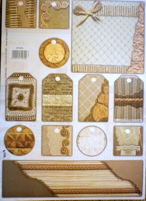 TBZ571072 Embossed Labels