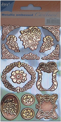 60131403 Metallic Embossed Cardboard