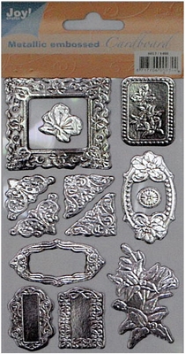 60131408 Metallic Embossed Cardboard