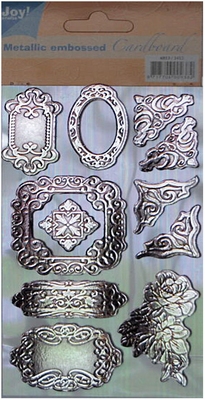 60131412 Metallic Embossed Cardboard