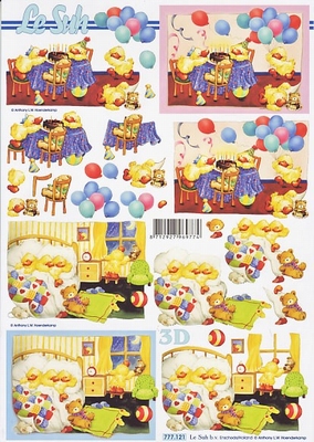 777121 LeSuh Speelbeertjes-eendjes