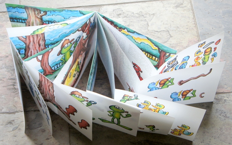 Boekje Kwack met vel met 200 foamblokjes en 3D Schaartje