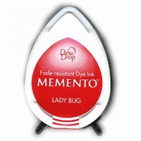 MD300 Memento Inkpad Dewdrops Lady bug
