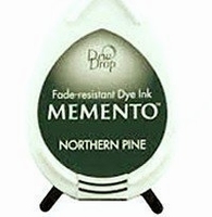 MD709 Memento Inkpad Dewdrops Nothern pine