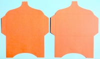SK011 - 2 Knutselcadeau enveloppen Oranje