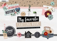 Studio Light Stansblok A4 My faforite Crafting book In Lov