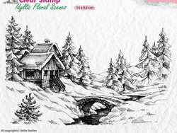 Clear Stamps Idyllic Floral Scenes