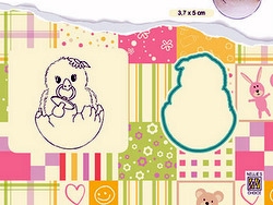 Dies with Clearstamps
