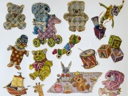 Mooie gekleurde stickertjes