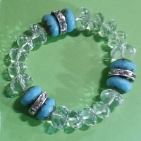 PARELKRAALTJES ARMBANDEN GLASKRALEN