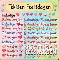 TEKSTEN KERST,PASEN, VALENTIJN SINT ETC.